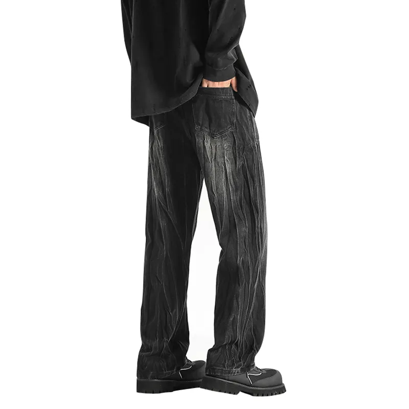 FONDLOOK Jeans Men Black-1