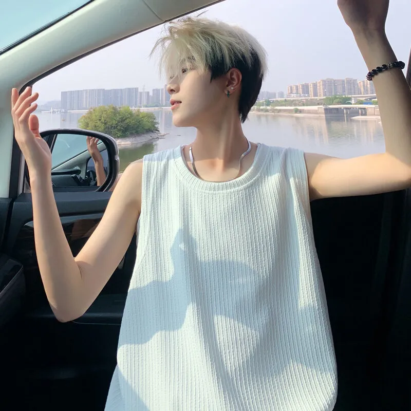 FONDLOOK Tank Tops Men-4