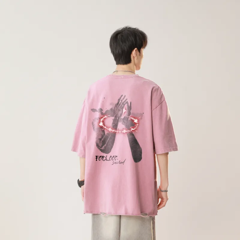 FONDLOOK T Shirts Unisex-15