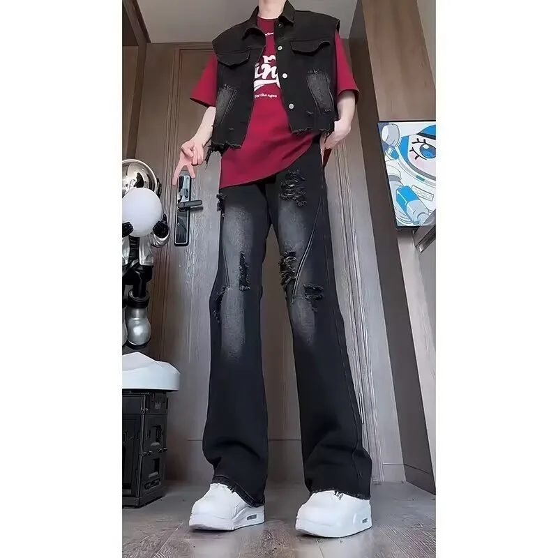 FONDLOOK Jeans Unisex-8