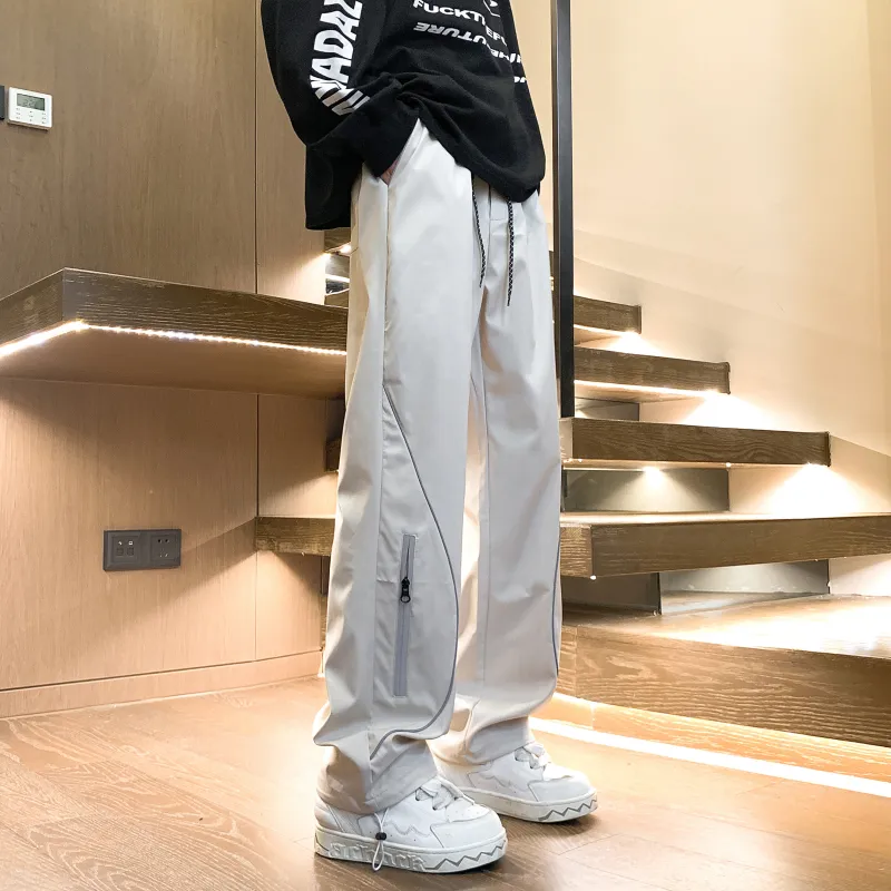 FONDLOOK Casual Pants Unisex-3