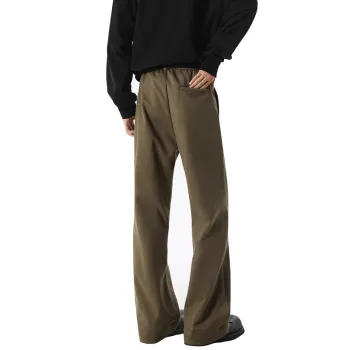 FONDLOOK Versatile Fitted Straight Fit Pants Men's