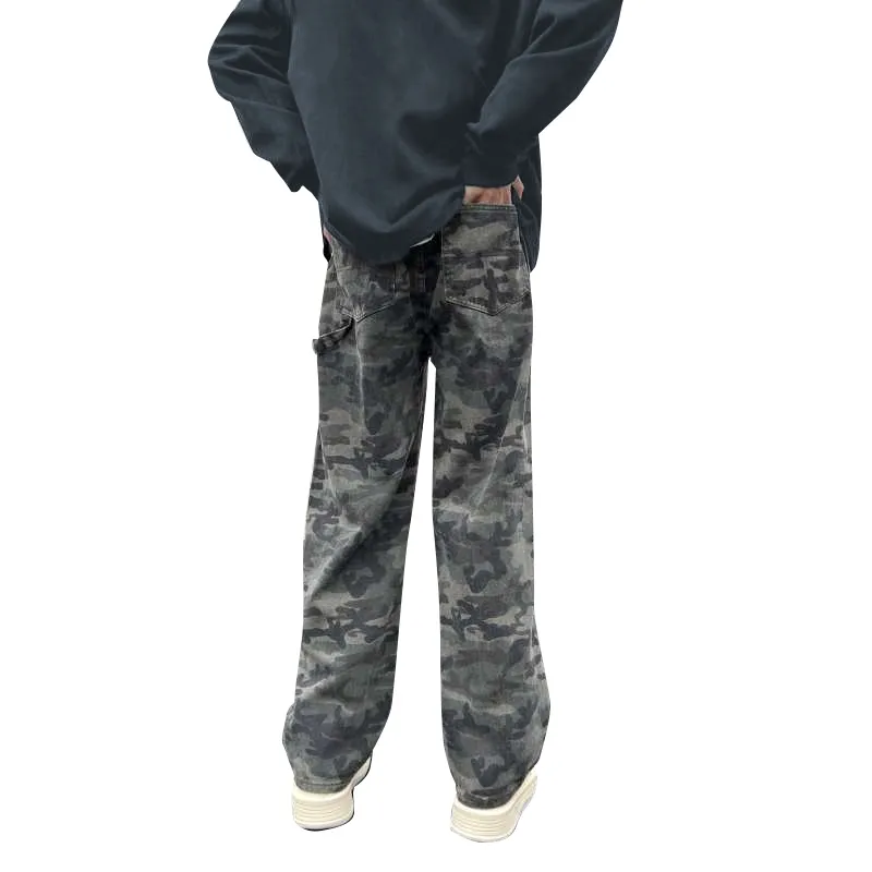FONDLOOK Jeans Men's Camouflage-6
