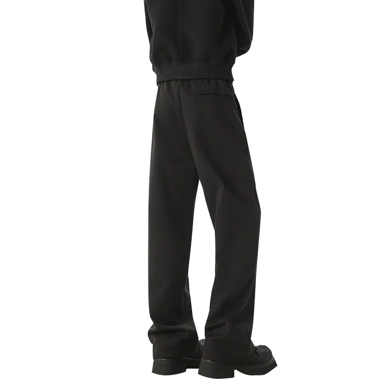 FONDLOOK Versatile Fitted Straight Fit Pants Men's-3
