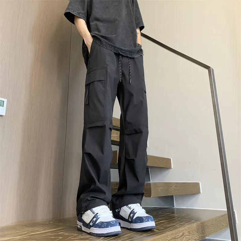 FONDLOOK Cargo Pants Unisex-4