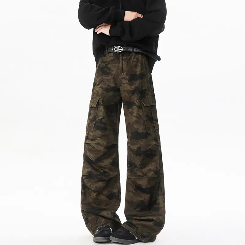FONDLOOK Jeans Men Camouflage-1