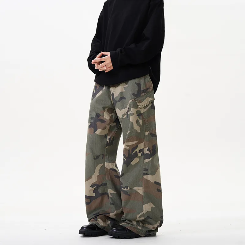 FONDLOOK Jeans Men's Camouflage-2