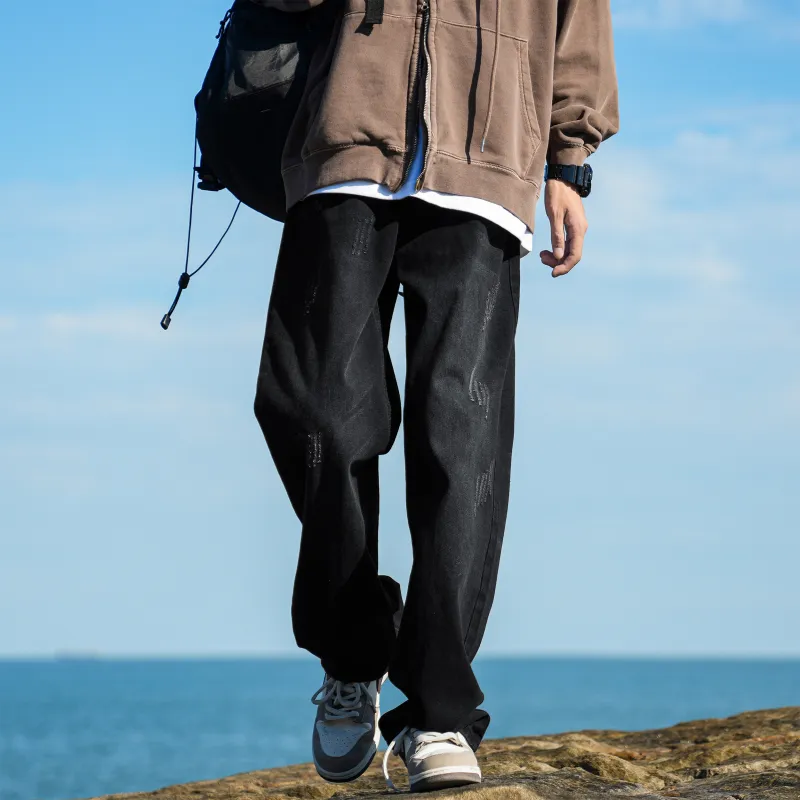 FONDLOOK Jeans Unisex-1