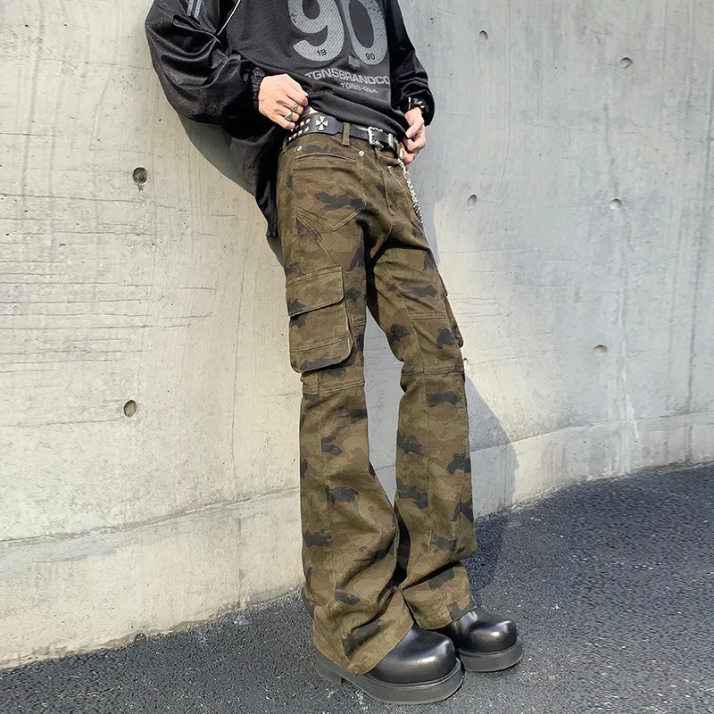 FONDLOOK Jeans Men's Camouflage-6
