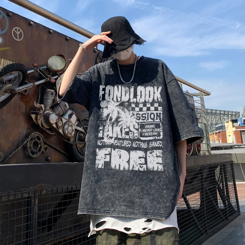 FONDLOOK T Shirts Unisex-3