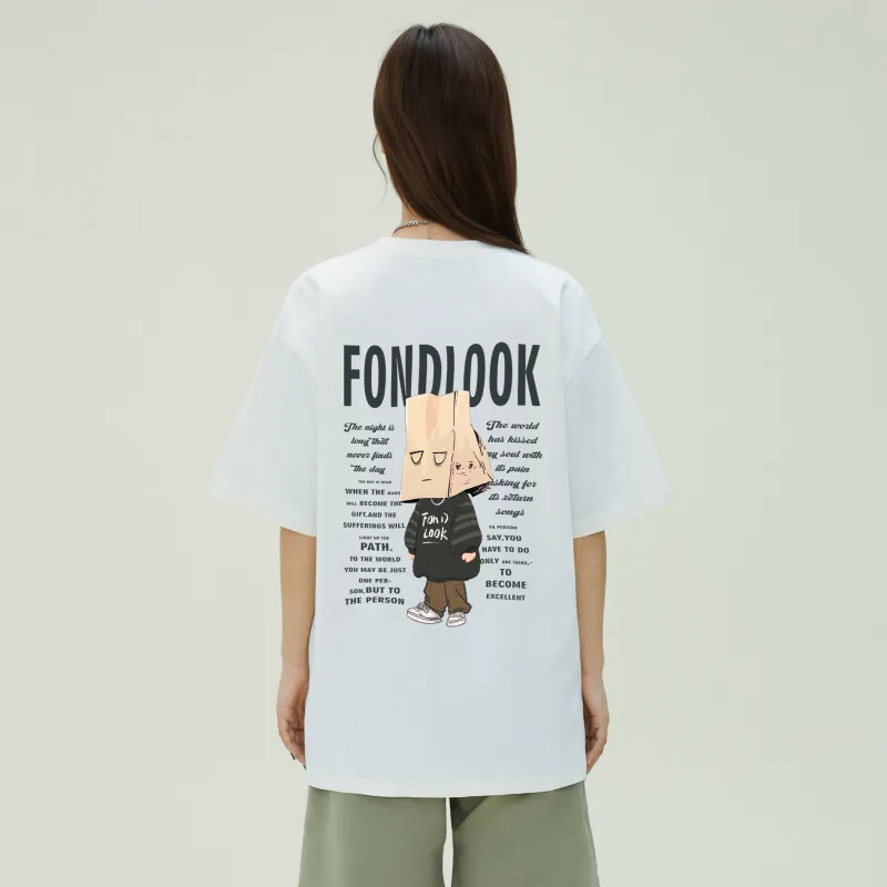 FONDLOOK T Shirts Unisex-5