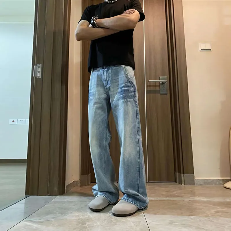 WELTER EXPERIMENT Jeans Unisex Blue Single Item-1