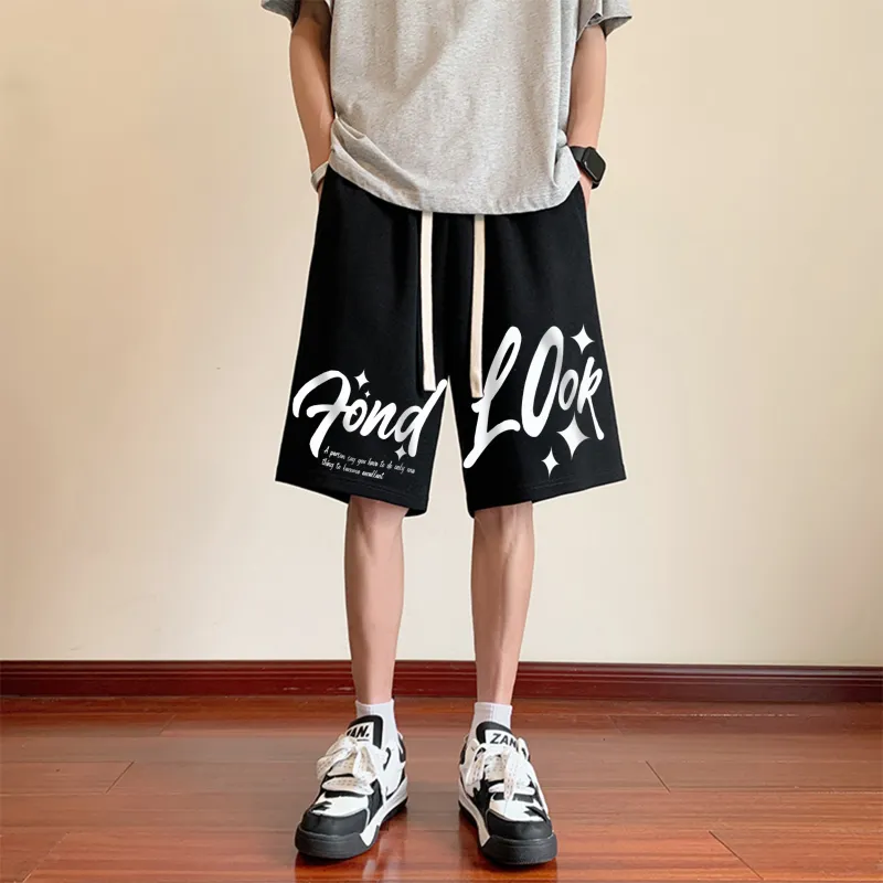 FONDLOOK Casual Shorts Unisex-3