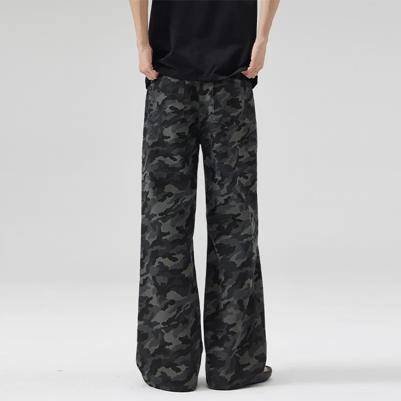 FONDLOOK Jeans Men's Camouflage-5