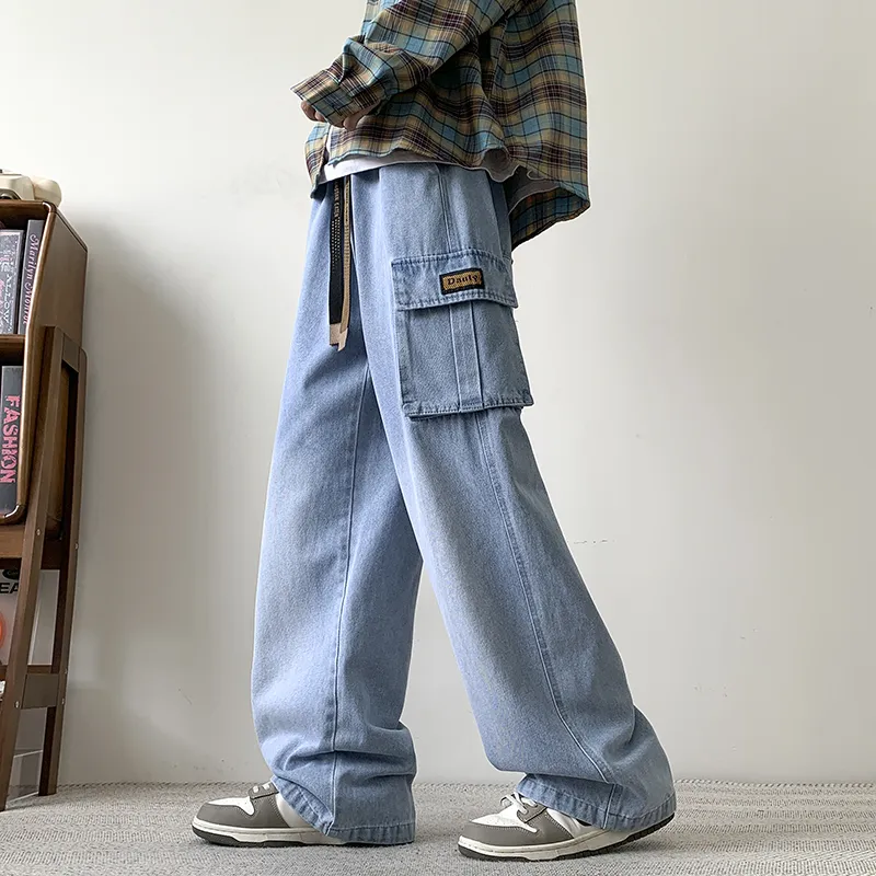 FONDLOOK Jeans Unisex-4