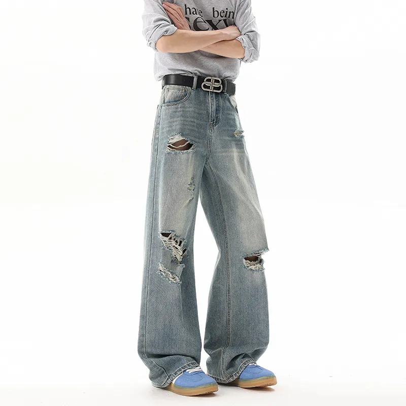 FONDLOOK Jeans Men Blue-2