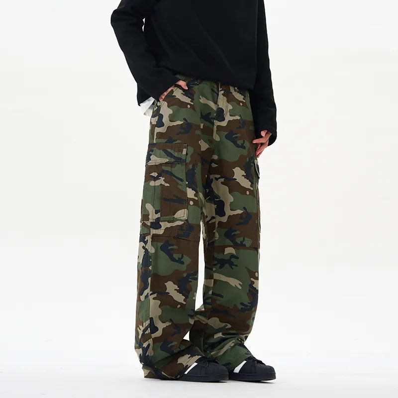 FONDLOOK Jeans Men Camouflage-2