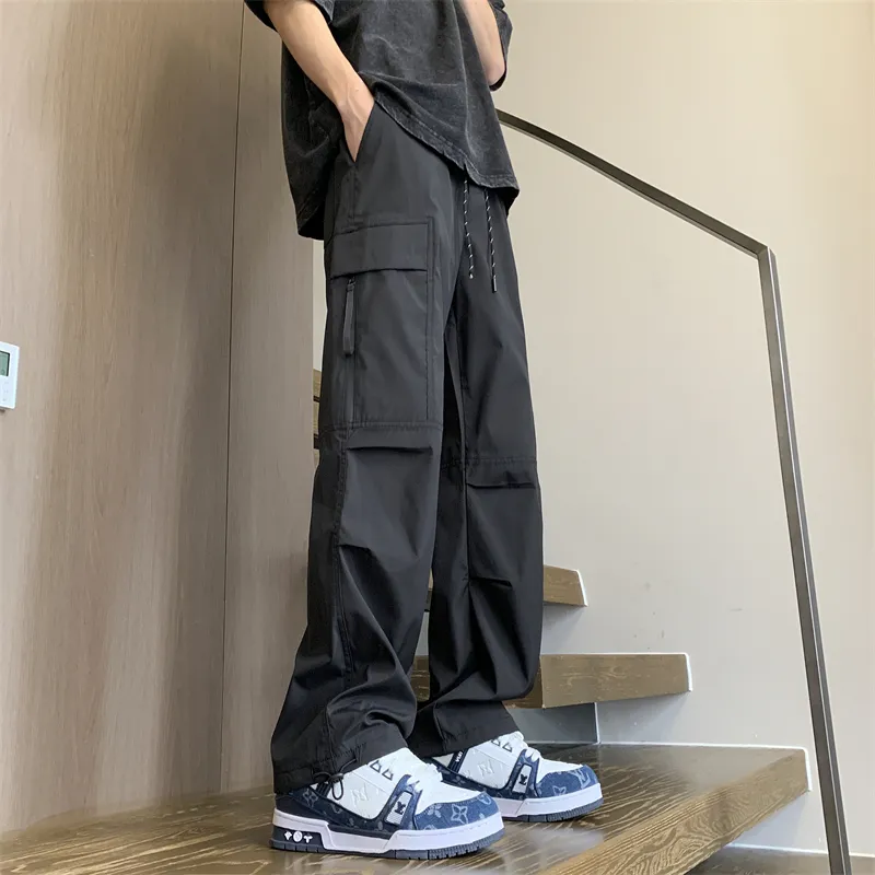 FONDLOOK Cargo Pants Unisex-5