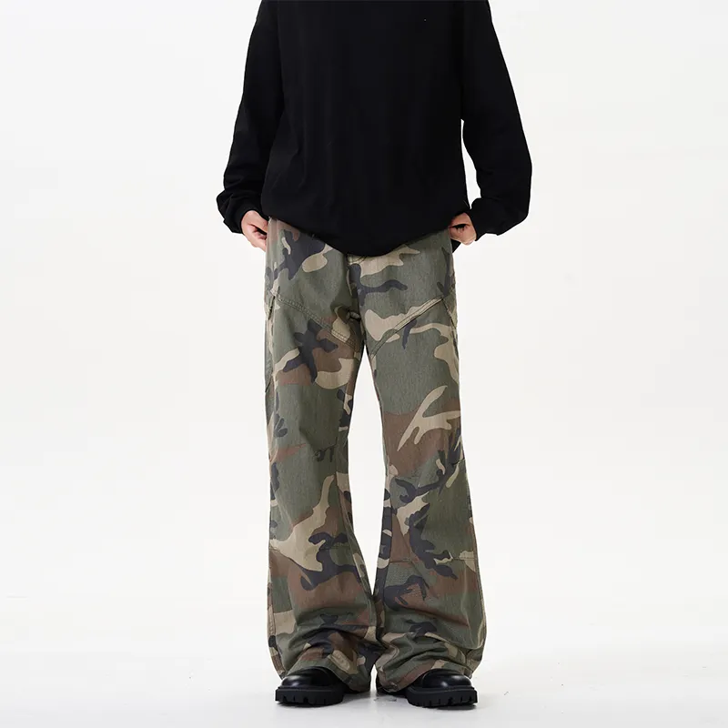 FONDLOOK Jeans Men's Camouflage-5
