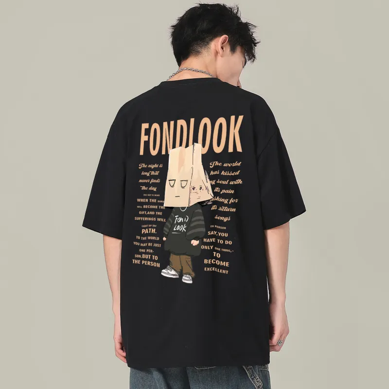 FONDLOOK T Shirts Unisex-2