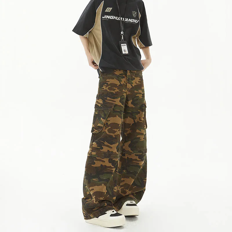FONDLOOK Jeans Men Camouflage-1