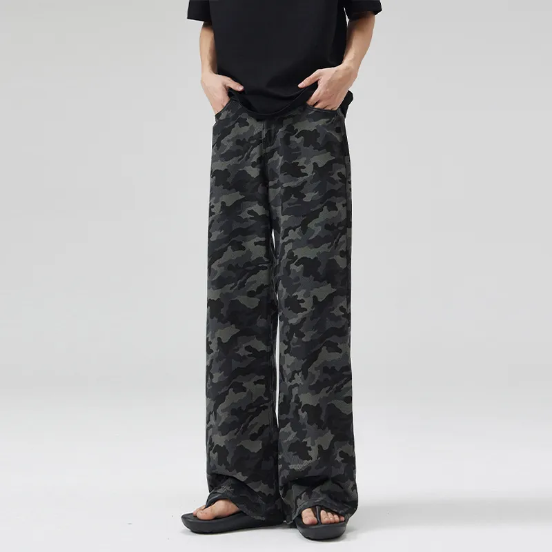 FONDLOOK Jeans Men's Camouflage-1