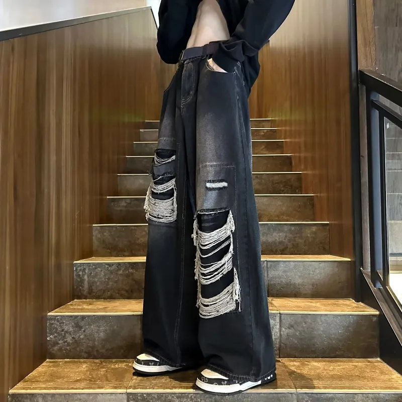 FONDLOOK Jeans Unisex-3