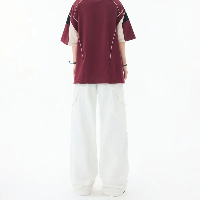 FONDLOOK Jeans Men White-3
