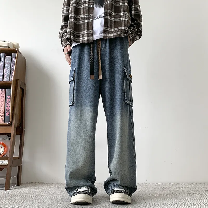 FONDLOOK Jeans Unisex-14