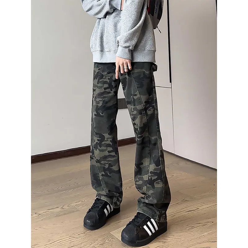 FONDLOOK Jeans Men's Camouflage-1