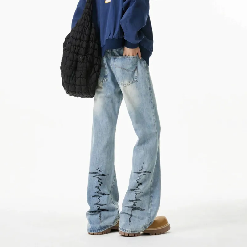 FONDLOOK Jeans Unisex-14