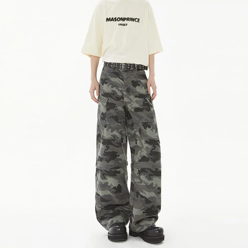 FONDLOOK Jeans Men's Camouflage-1