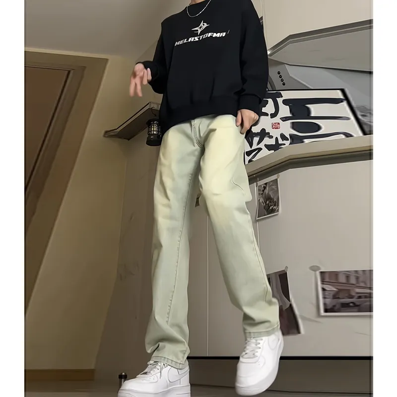 FONDLOOK Jeans Unisex-17