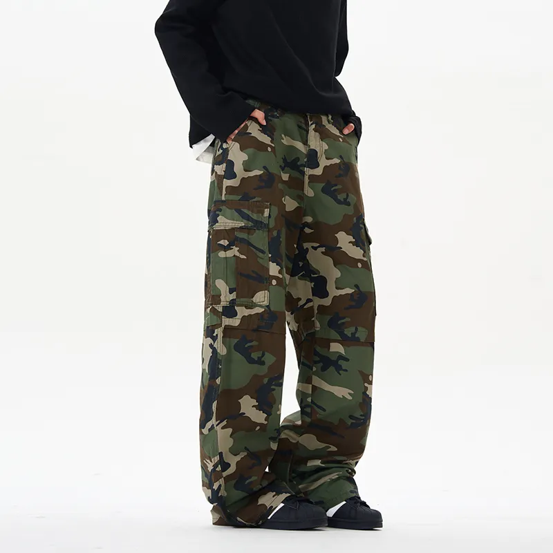 FONDLOOK Jeans Men Camouflage-3