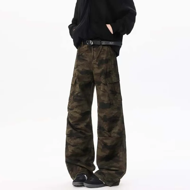 FONDLOOK Jeans Men Camouflage-4