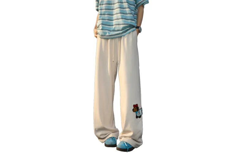 FONDLOOK Casual Pants Unisex-3