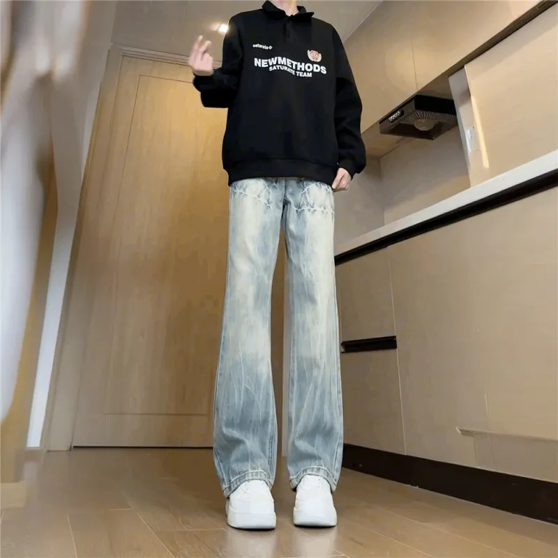 FONDLOOK Jeans Unisex-11
