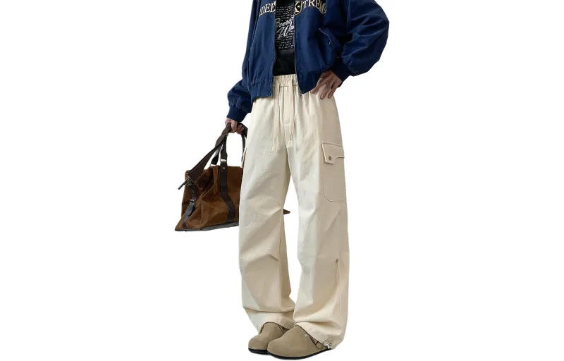 FONDLOOK Casual Pants Unisex-5