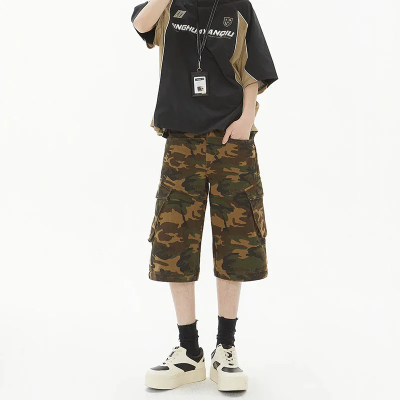 FONDLOOK Jeans Men Camouflage-5