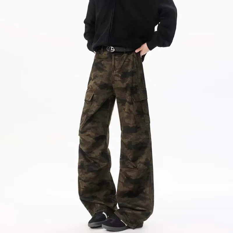 FONDLOOK Jeans Men Camouflage-5