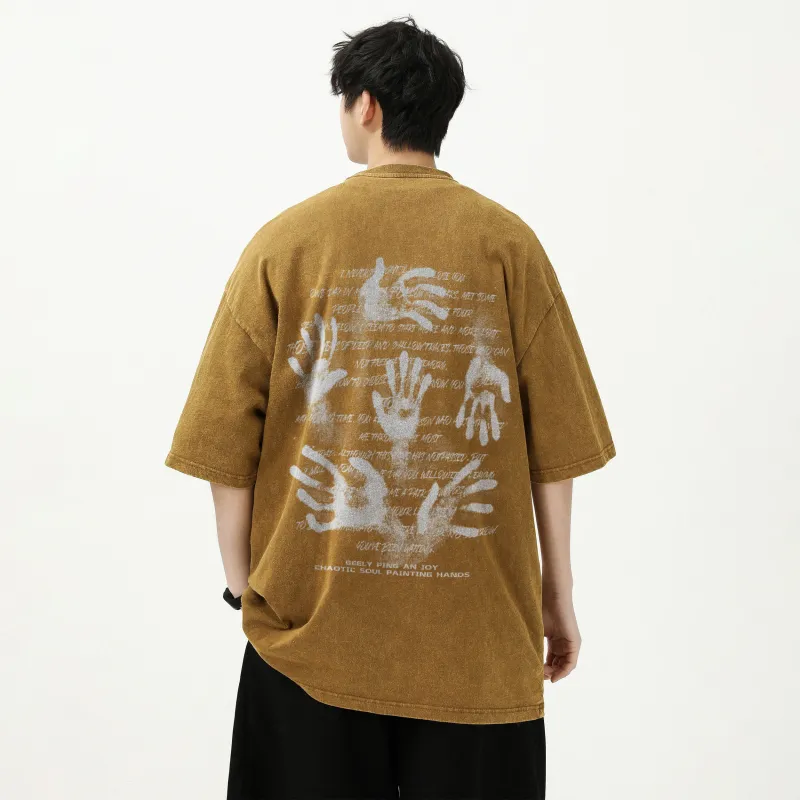 FONDLOOK T Shirt Unisex Black Gray Color-8