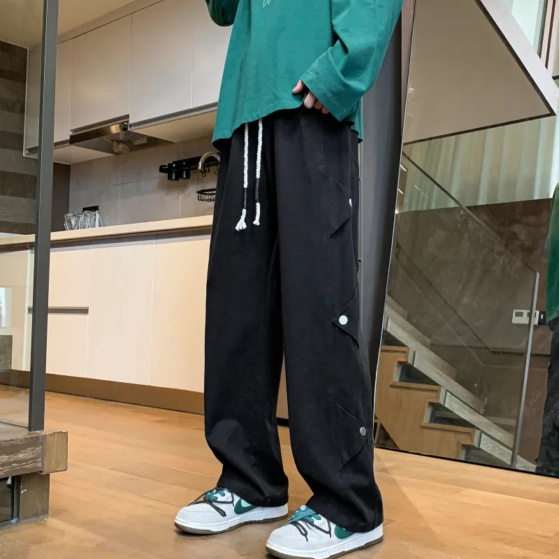 FONDLOOK Casual Pants Unisex-1