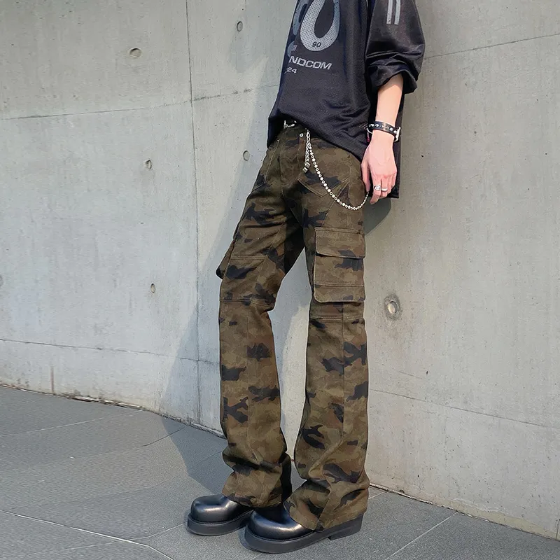 FONDLOOK Jeans Men's Camouflage-5