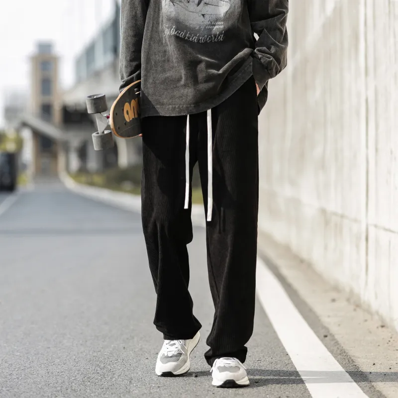 FONDLOOK Casual Pants Unisex-2