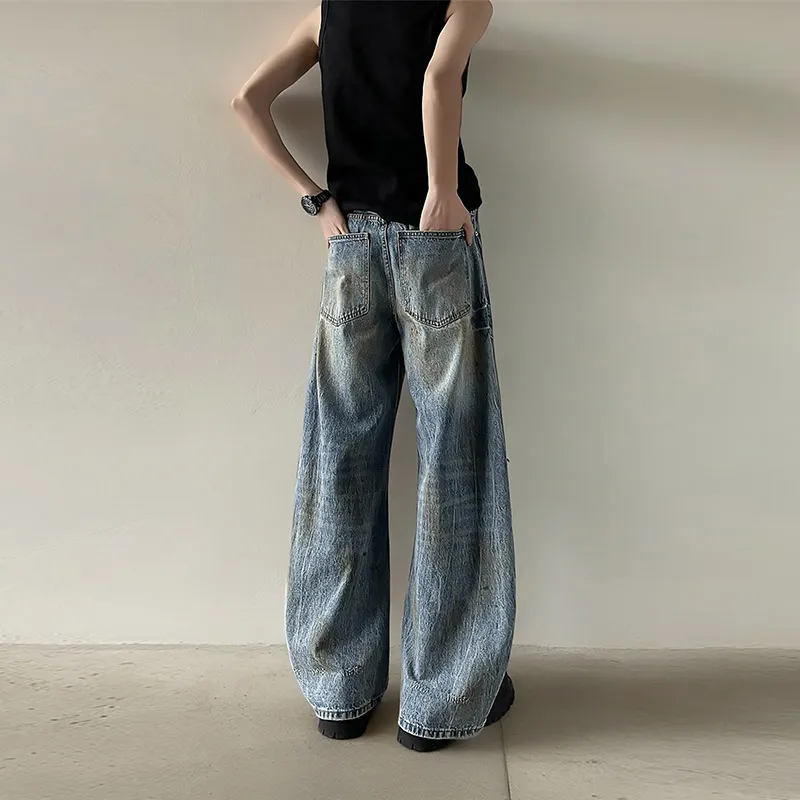 FONDLOOK Jeans Men Blue-4