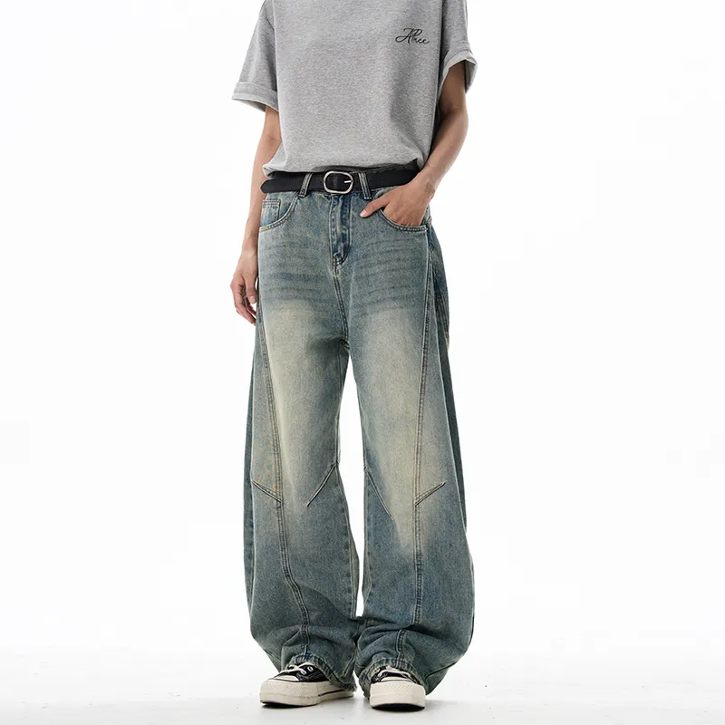 FONDLOOK Jeans Men Blue-2