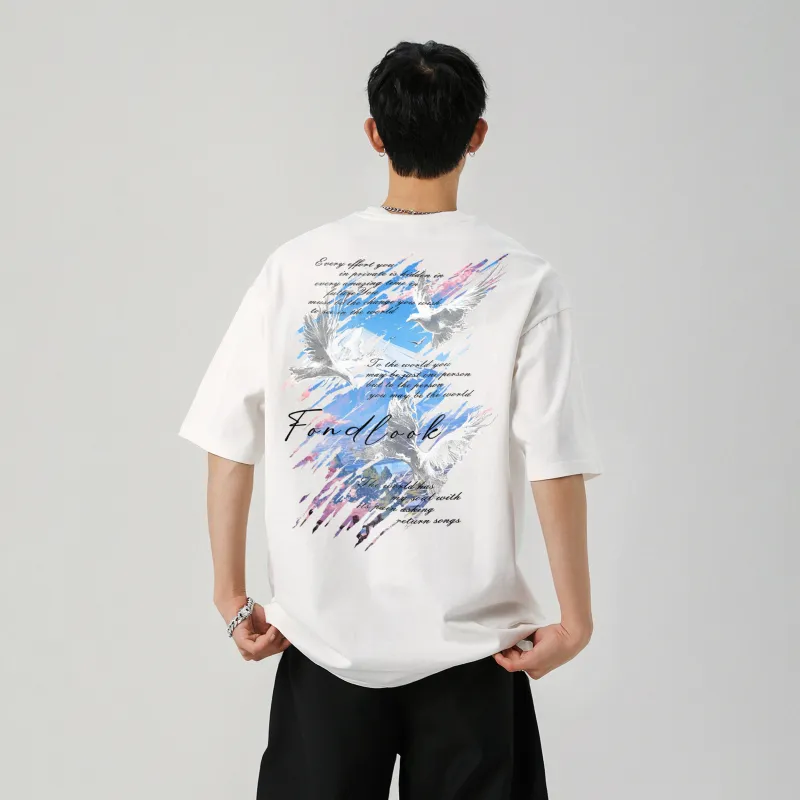 FONDLOOK T Shirts Unisex-7