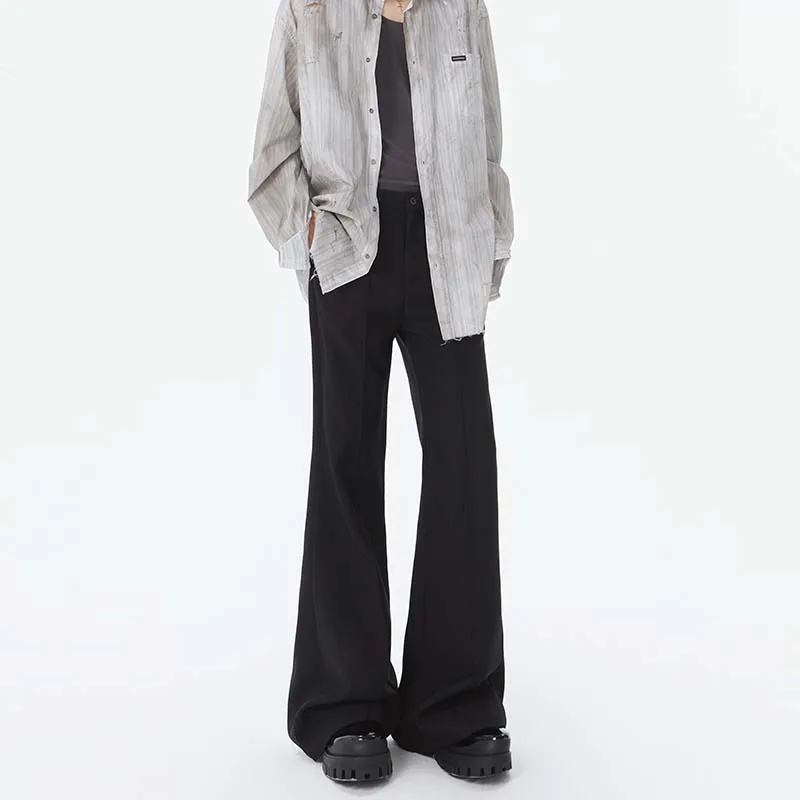 FONDLOOK Casual Pants Men's Black-5
