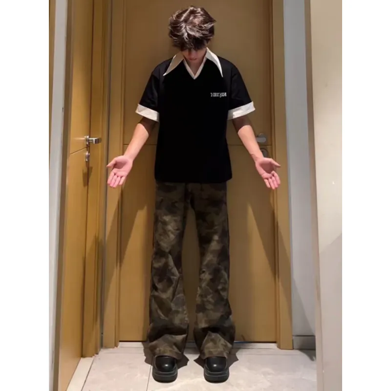 CORNILOT Cargo Pants Unisex Premium Camouflage-5