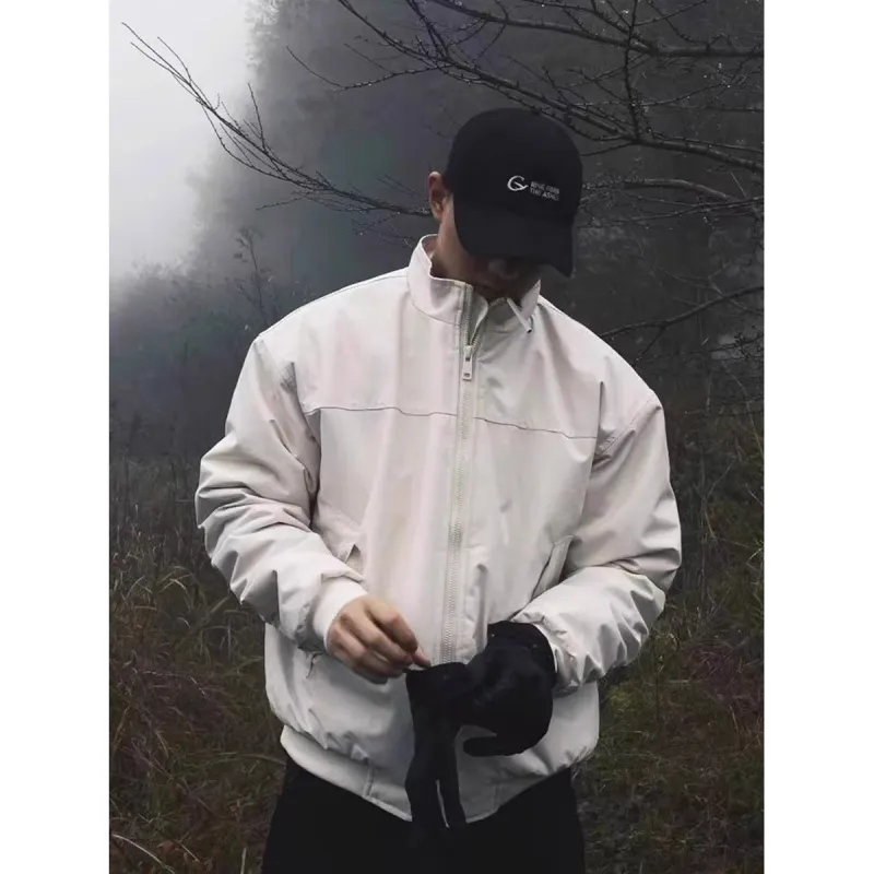 WELTER EXPERIMENT Classic Baseball Jacket Unisex-6